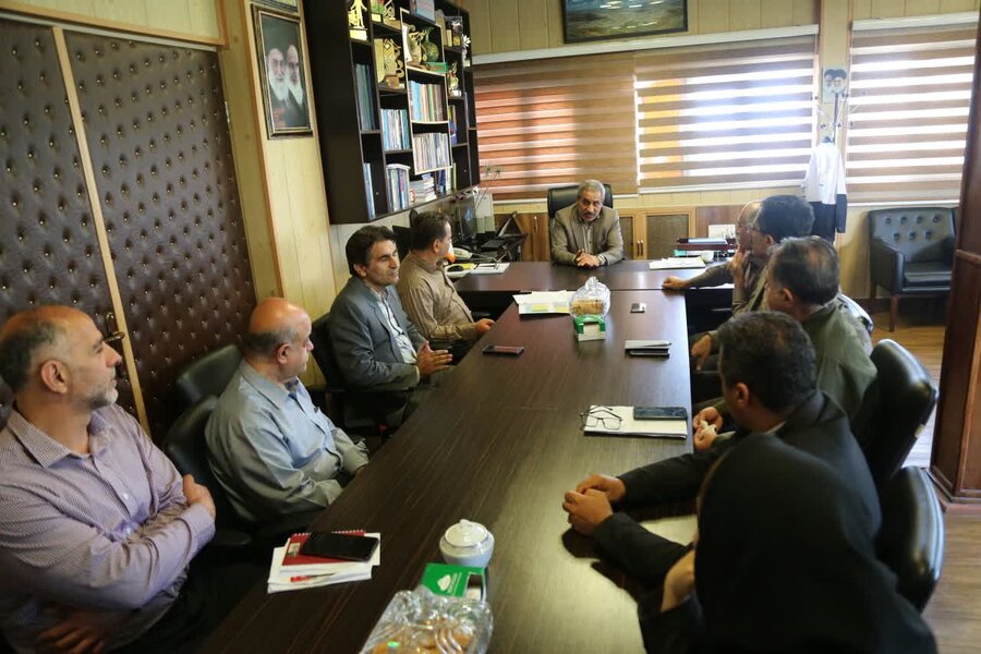 نشست مدیرکل بهزیستی استان کردستان با معاونین و روسای ستادی