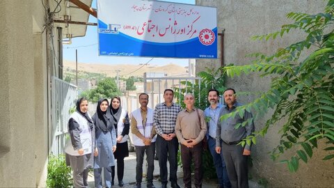 بازدید کارشناسان معاونت امور اجتماعی بهزیستی کردستان از بهزیستی بیجار