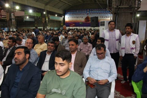 گزارش تصویری|حضور مدیر کل  و کارکنان بهزیستی خوزستان در مراسم چهلم شهدای خدمت