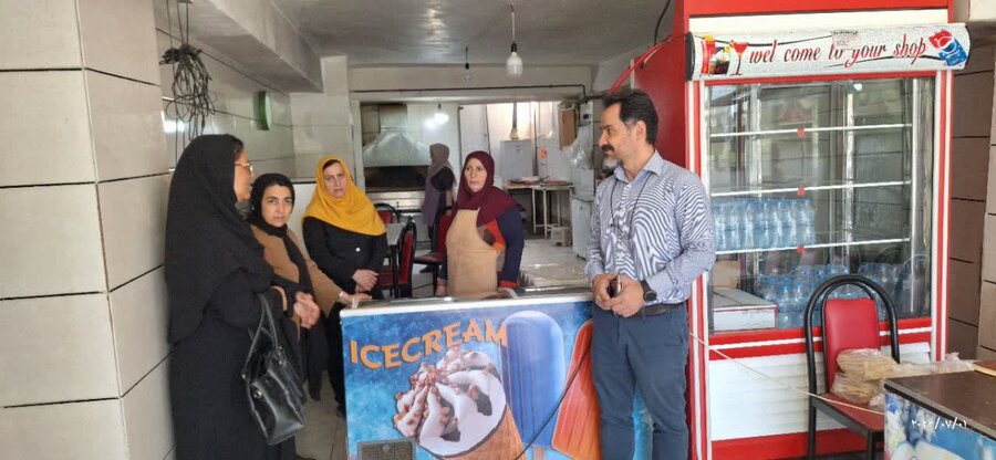 بازدید کارشناسان معاونت امور اجتماعی بهزیستی کردستان از بهزیستی بیجار 
