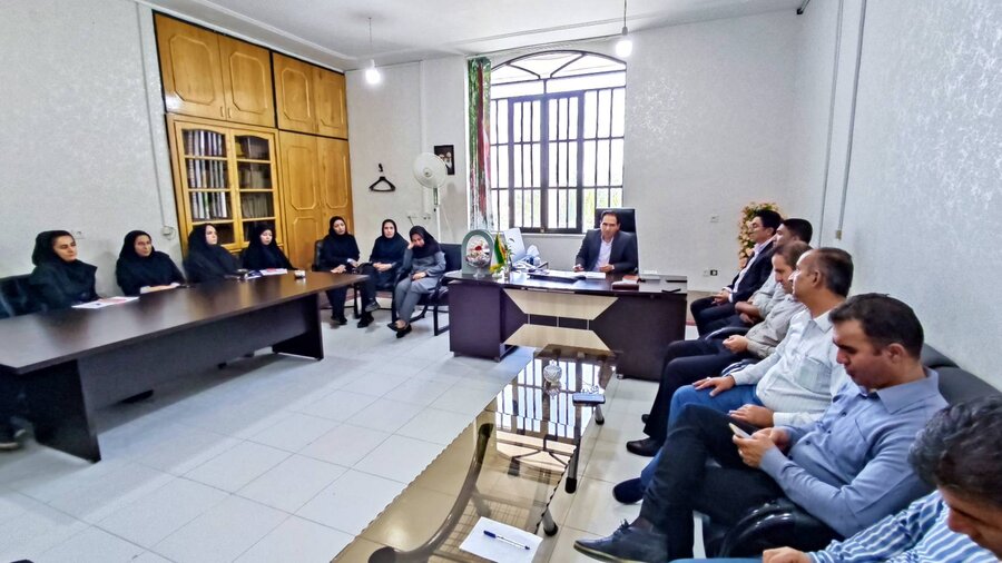 ارسنجان|جلسه هماهنگی در راستای حضور حداکثری و شرکت پرشور در انتخابات ریاست جمهوری