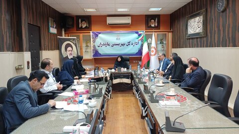 جلسه کمیسیون نظارت در بهزیستی مازندران برگزار شد