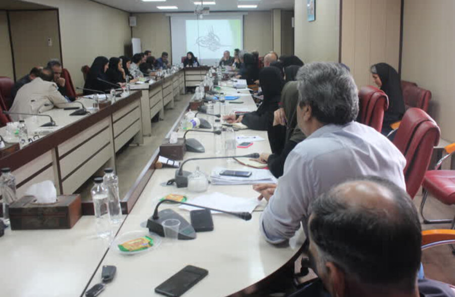جلسه جهاد تبیین با موضوع انتخابات در بهزیستی البرز برگزار شد