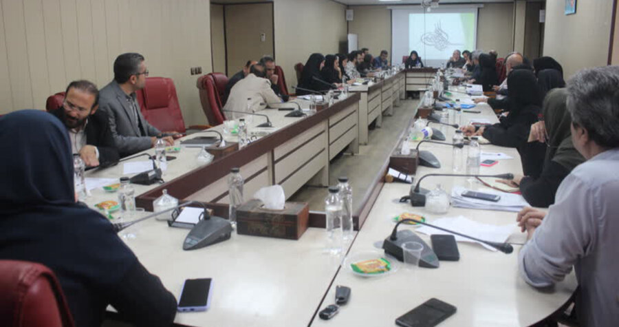 جلسه جهاد تبیین با موضوع انتخابات در بهزیستی البرز برگزار شد