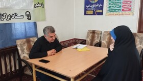 گزارش تصویری| میز ارتباطات مردمی در باسمنج