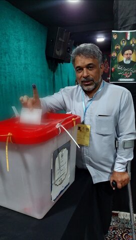 حضور جامعه هدف و خانواده بزرگ بهزیستی البرز در دور دوم انتخابات ریاست جمهوری