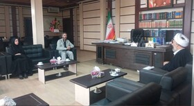گزارش تصویری| مدیرکل بهزیستی استان زنجان با رئیس کل دادگستری استان دیدار کرد
