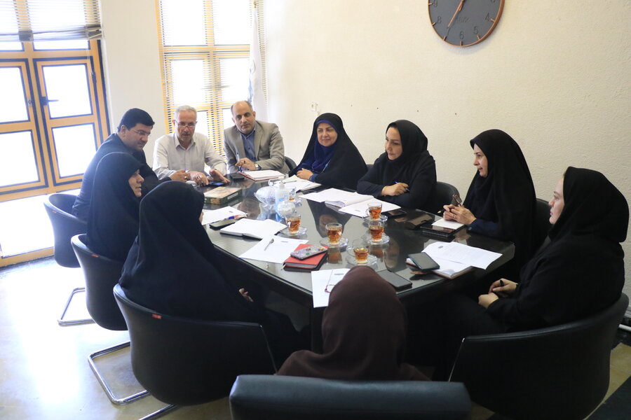 برگزاری نشست هماهنگی و اجرای برنامه های سوگواره شیرخوارگان حسینی در بهزیستی گیلان