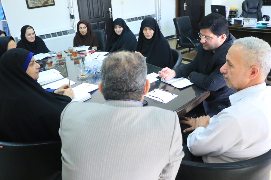 برگزاری نشست هماهنگی و اجرای برنامه های سوگواره شیرخوارگان حسینی در بهزیستی گیلان
