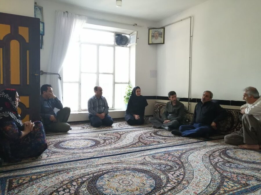 مریوان | بازدید مدیرکل بهزیستی کردستان از منازل جامعه هدف