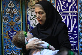 گزارش تصویری| برگزاری سوگواره شیرخوارگان حسینی در شیرخوارگاه های کشور