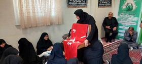 گزارش تصویری|  مراسم "سوگواره شیرخوارگان حسینی، بهشتیان حسینی" در شیرخوارگاه ثمین تاب  برگزار شد