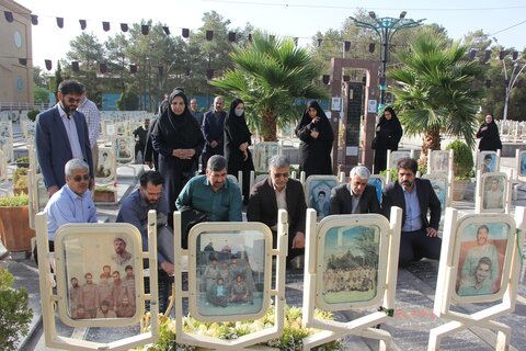 گزارش تصویری| گلستان شهدا