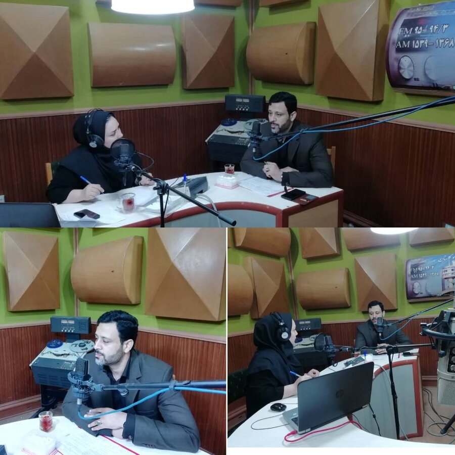 علیرضا طاهری زاده مدیر کل بهزیستی  گلستان  بمناسبت هفته بهزیستی در برنامه رادیویی روزنه صدای گلستان شرکت کرد.