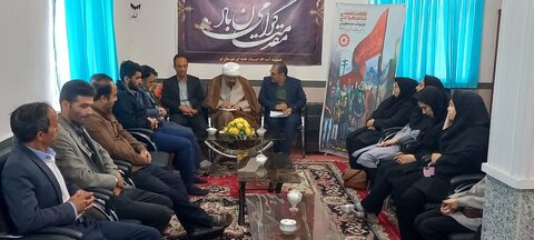 نیر| دیدار با امام جمعه شهرستان نیر در دومین روز از هفته بهزیستی