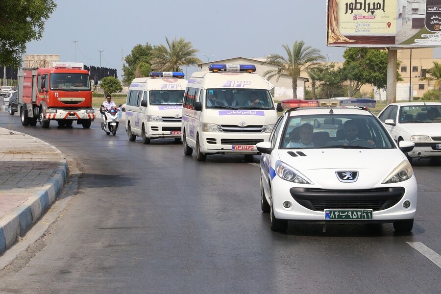 ببینیم | گزارش صدا و سیما مرکز خلیج فارس از برگزاری مانور خودروهای خدمات سیار اورژانس اجتماعی و تشریح برنامه های بزرگداشت هفته بهزیستی در سراسر استان