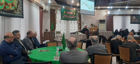 برگزاری مراسم عزاداری حسینی در خانه شبانه روزی مژدهی رشت