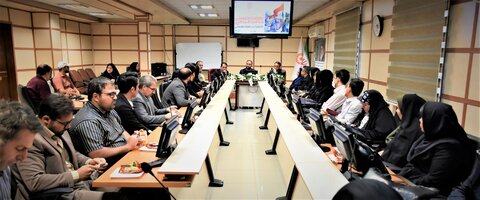 نشست مدیریت بهزیستی استان با مراکز مردم‌نهاد