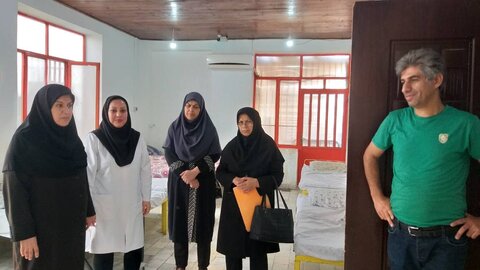 تنکابن| رئیس اداره بهزیستی شهرستان تنکابن از مرکز نگهداری معلولان ذهنی مهرآفرینان شمال تنکا بازدید کرد