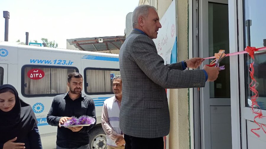 افتتاح ساختمان اورژانس اجتماعی در کامیاران