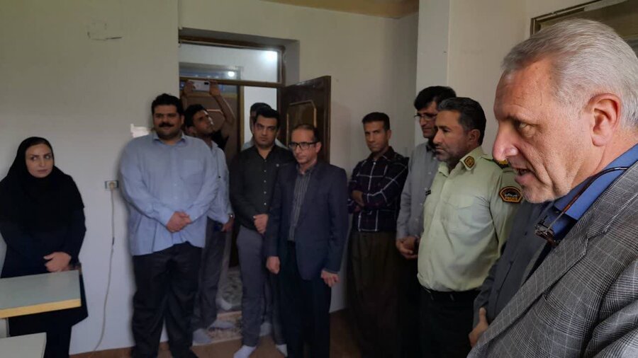 افتتاح کارگاه تولیدی خیاطی در مرکز رهایی از اعتیاد کامیاران