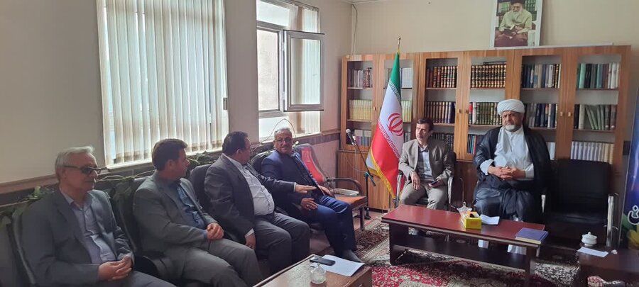 نمین | دیدار با فرماندار نمین در دومین روز از هفته بهزیستی 