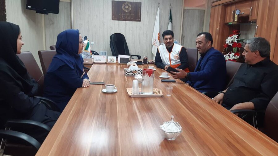 شهریار| دیدار روسای ادارات ورزش و جوانان و بیمه سلامت شهریار با رئیس اداره بهزیستی شهریار| دیدار روسای ادارات ورزش و جوانان و بیمه سلامت شهریار با رئیس اداره بهزیستی
