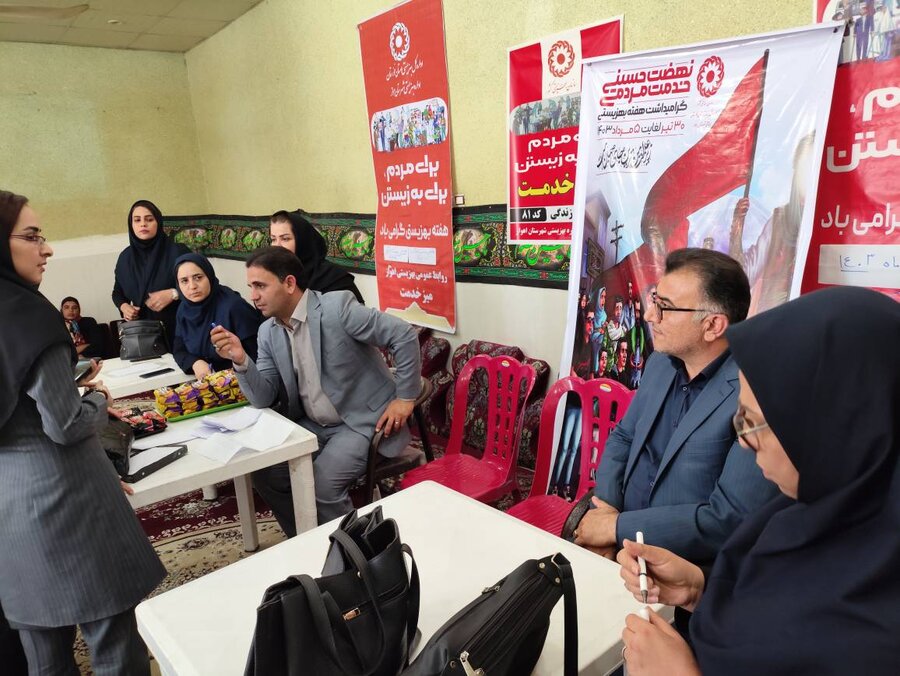 اجرای رویداد ظرفیت سازی اجتماعی در منطقه کوی علوی  اهواز