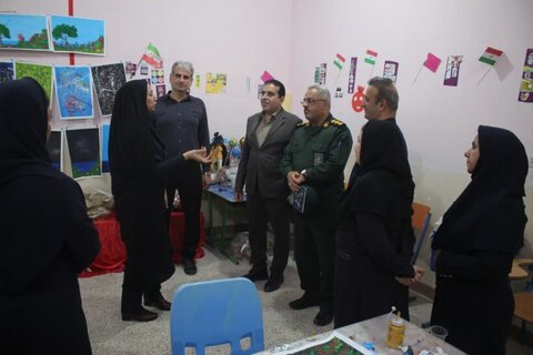 تنگستان| 
بازدید مسئولین بخش دلوار از کارگاه آموزشی بهزیستی