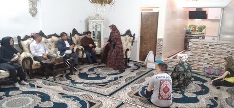 اسلامشهر | بازدید از منزل خانواده دارای سه فرد دارای معلولیت