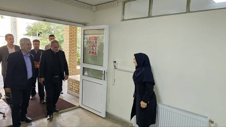 بازدید فرماندار از اداره بهزیستی شهرستان ارومیه