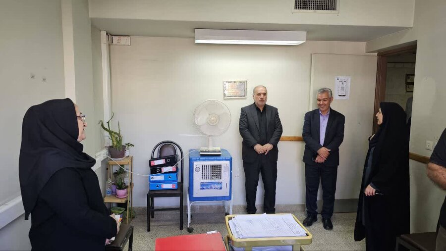بازدید فرماندار از اداره بهزیستی شهرستان ارومیه