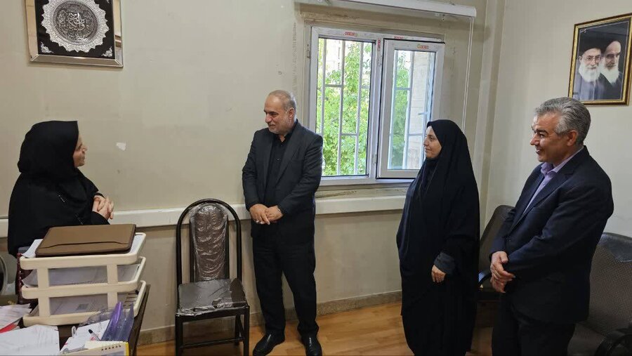 بازدید فرماندار از اداره بهزیستی شهرستان ارومیه