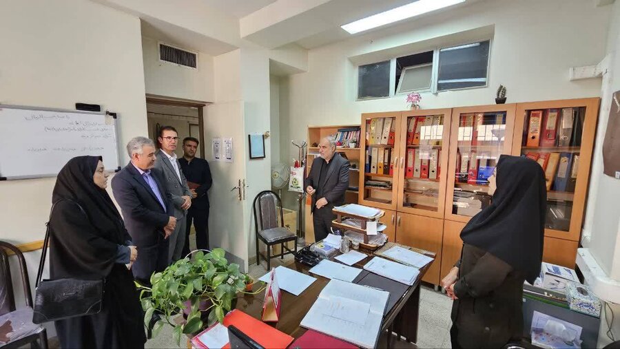 بازدید فرماندار از اداره بهزیستی شهرستان ارومیه