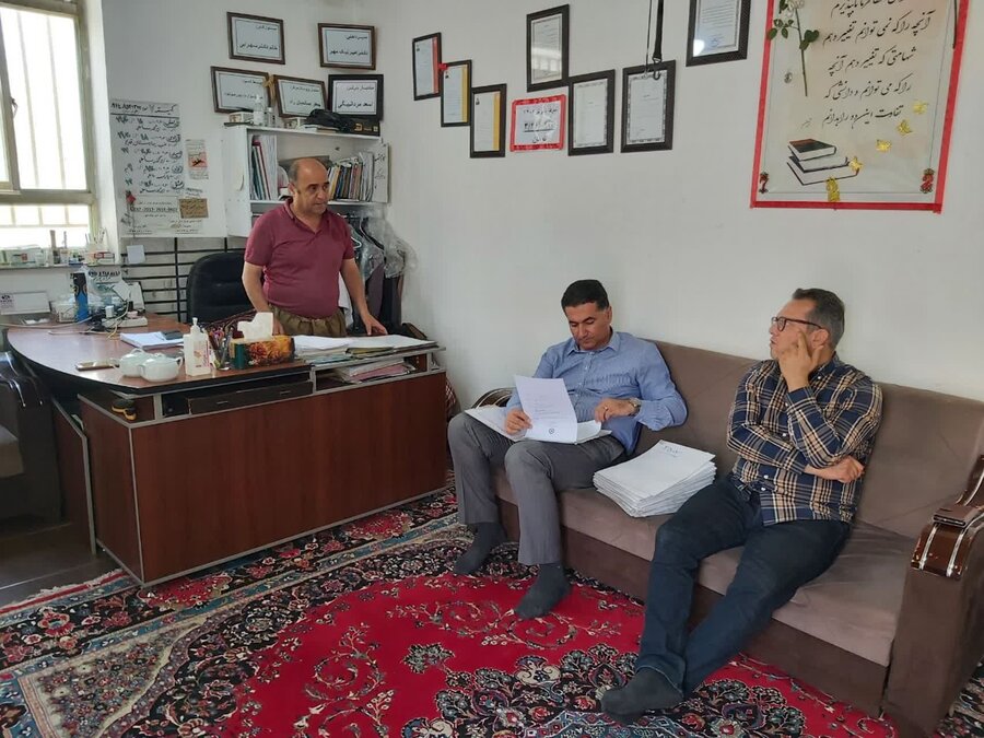 بازدید رئیس بهزیستی شهرستان بوکان از مراکز درمان اعتیاد