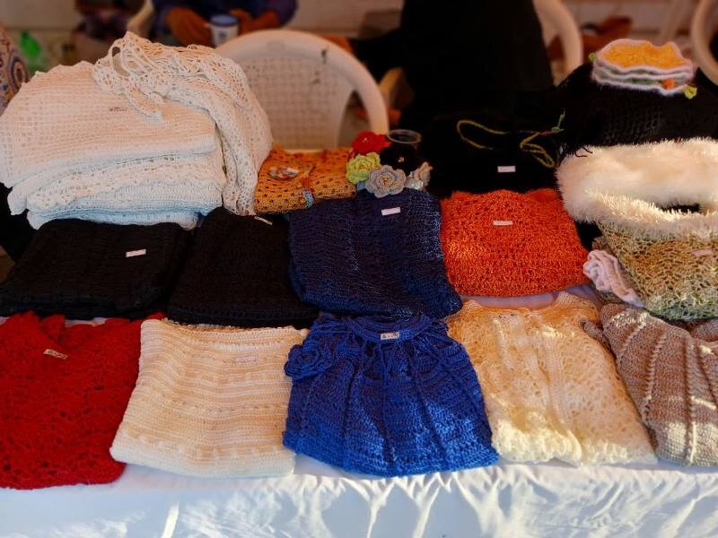 بازارچه فروش دستاوردهای بانوان سرپرست خانوار برپا شد