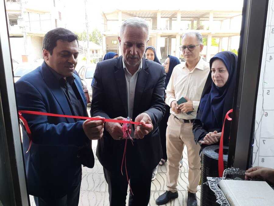 رضوانشهر | افتتاح یک واحد طرح خود اشتغالی مددجویان بهزیستی در شهرستان رضوانشهر