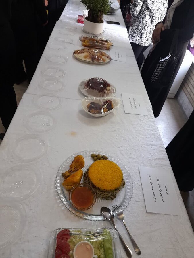 جشنواره غذا ویژه بانوان سرپرست خانواده در بهزیستی شهرستان کرج