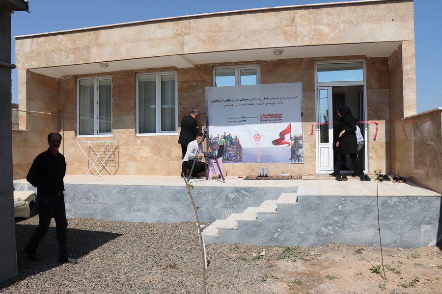 در رسانه |  افتتاح ۵۵ واحد مسکن مددجویی در اردبیل
