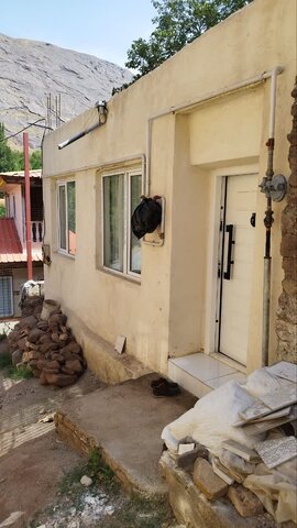 بازدید از ساخت مسکن توانخواه روستای مهران با کمک هزینه بلاعوض بهزیستی شهرستان طالقان