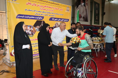 گزارش تصویری ا به مناسبت گرامیداشت هفته بهزیستی برگزاری اولین جشنواره استعدادیابی ورزشی معلولین جسمی حرکتی و ضایعه نخاعی شهرستان اراک