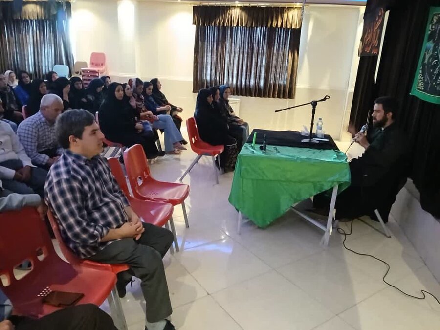 قروه / برگزاری مراسم عزاداری سرور و سالار شهیدان (ع) در انجمن باران