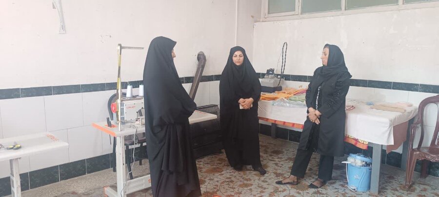 بازدید رئیس بهزیستی شاهین دژ از گروه همیار شهر محمودآباد