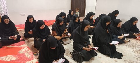 برگزاری زیارت عاشورا در بهزیستی شاهین دژ