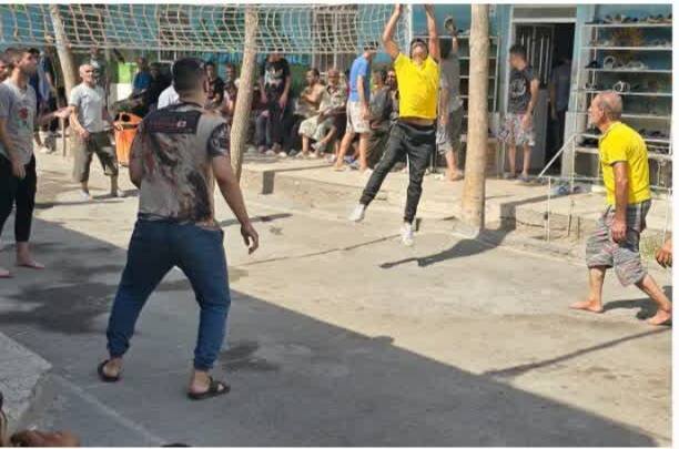 پاکدشت| برگزاری مسابقه والیبال در مرکز ترک اعتیاد شهرستان