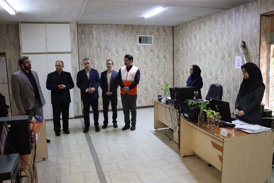 شهریار | دیدار فرماندارویژه شهرستان با مدیر و کارکنان بهزیستی شهرستان