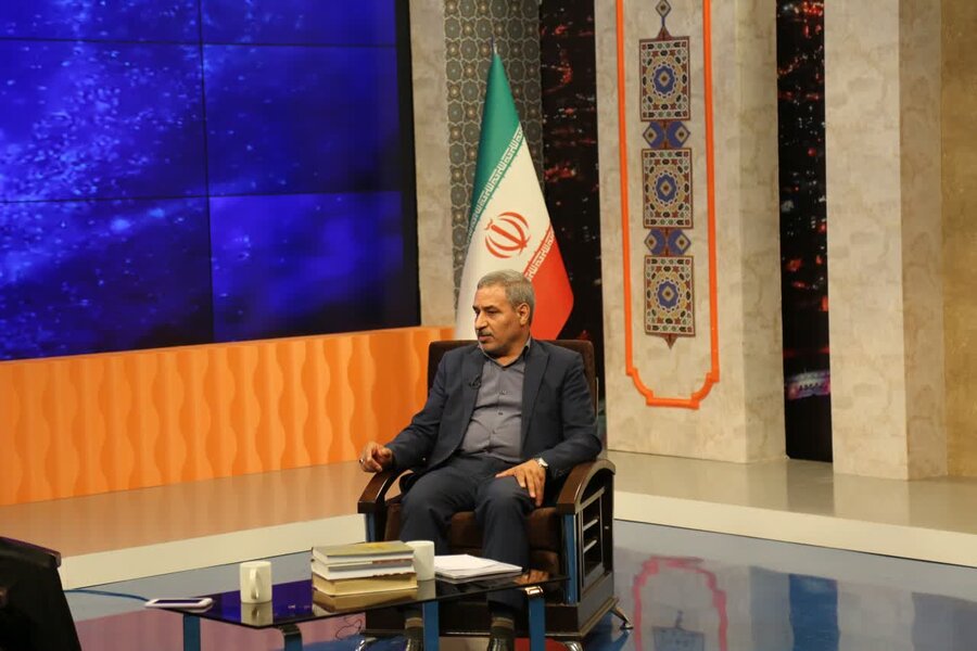 سنندج | حضور مدیرکل بهزیستی استان در برنامه رویداد سیمای کردستان