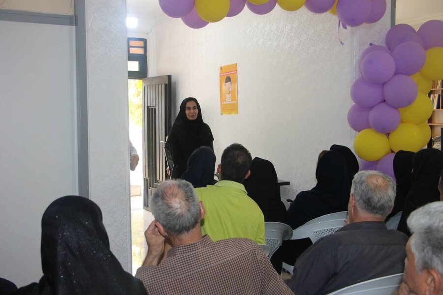 افتتاح مرکز توانبخشی حرفه ای معلولین بهکاران به مناسبت هفته بهزیستی