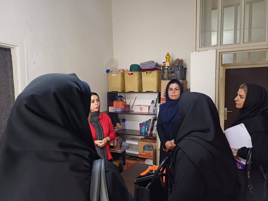 شهریار | بازدید مسئولین از مرکز نگهداری از بیماران اعصاب و روان تحت نظارت بهزیستی شهرستان