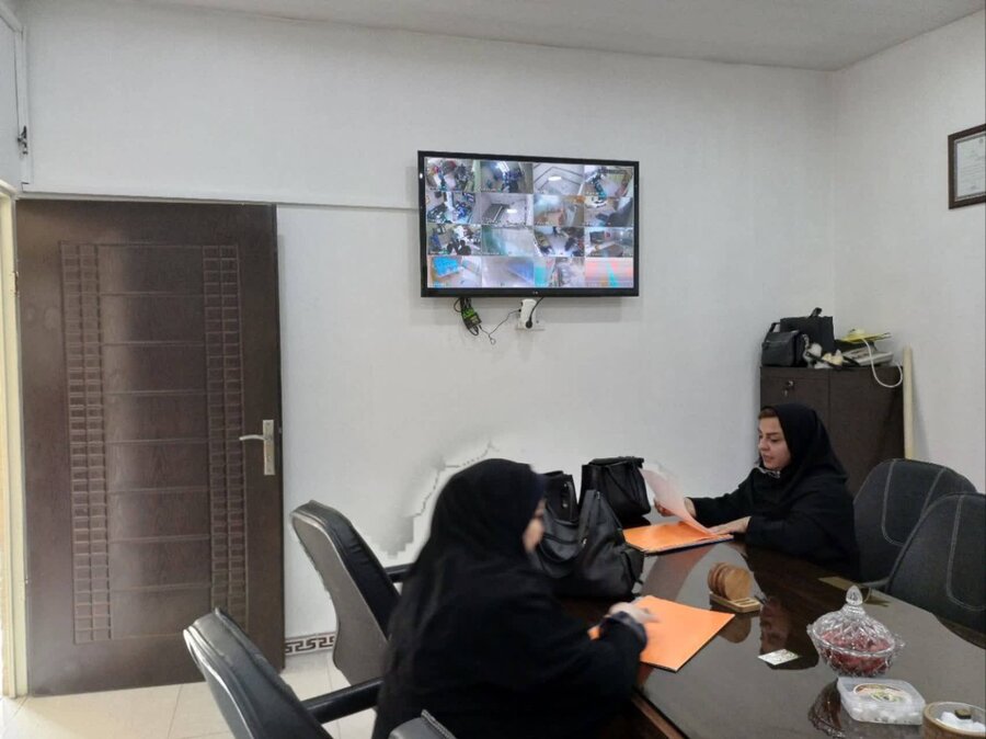 شهریار | بازدید مسئولین از مرکز نگهداری از بیماران اعصاب و روان تحت نظارت بهزیستی شهرستان